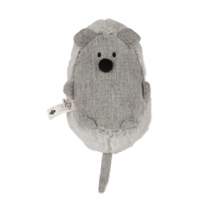 D&D Home Tretkissen Bowie hellgrau, Maus-Spielzeug für Katzen.