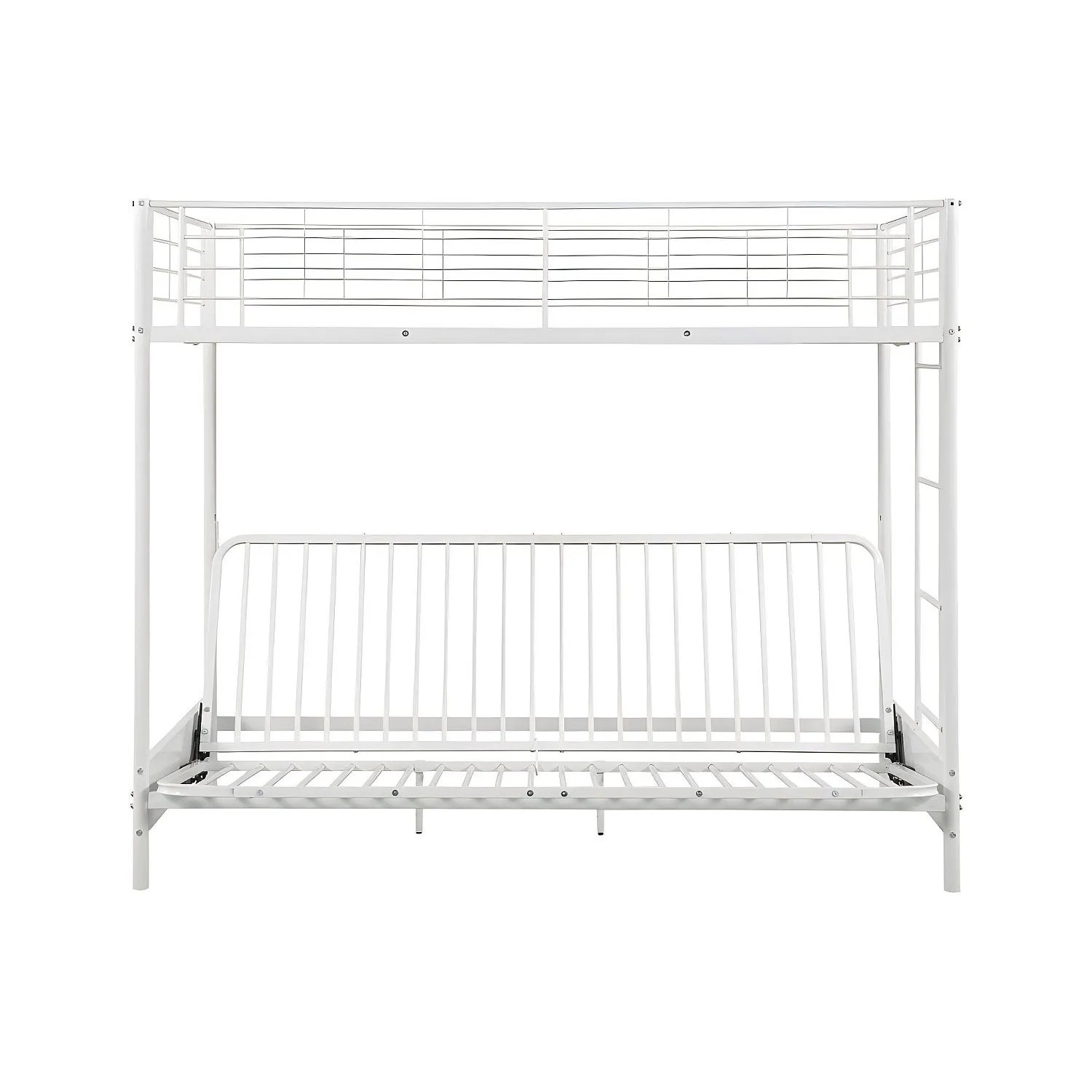 Vente-unique Hochbett Modulo Weiß 198 cm