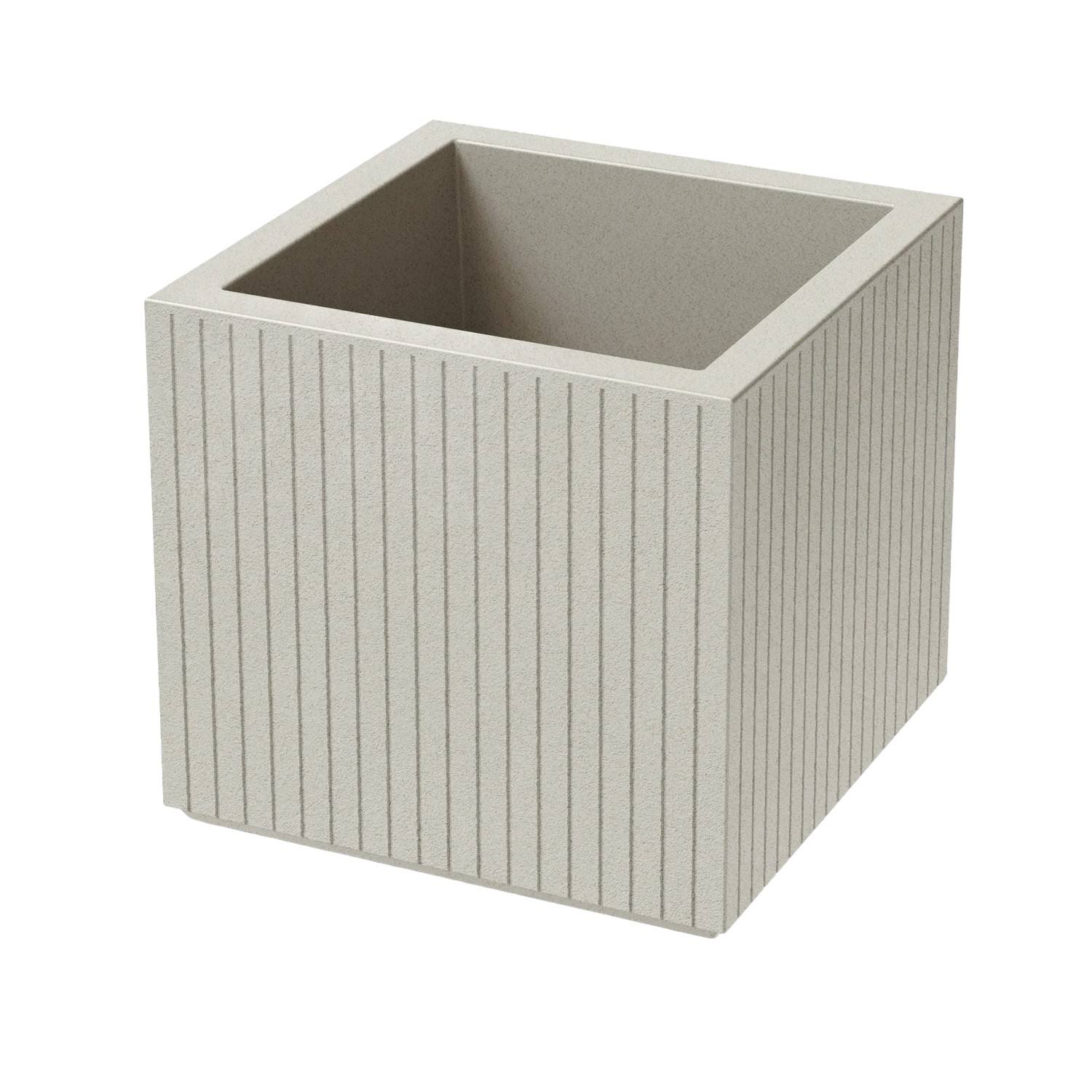 Prosperplast Blumentopf Coro Square 40 cm x 36 cm x 36 cm Sand