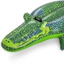 Bestway Schwimmtier Krokodil, grüne aufblasbare Badeinsel für Kinder.