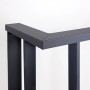Eckset Linus, Aluminium, Anthrazit, für Geländer mit 90°-Ecke. Zubehör für Treppen & Geländer.
