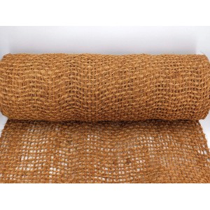Aquagart Kokosmatte, 12m x 1m, für Teichfolie & Böschungsschutz. Naturprodukt aus Kokosfaser.
