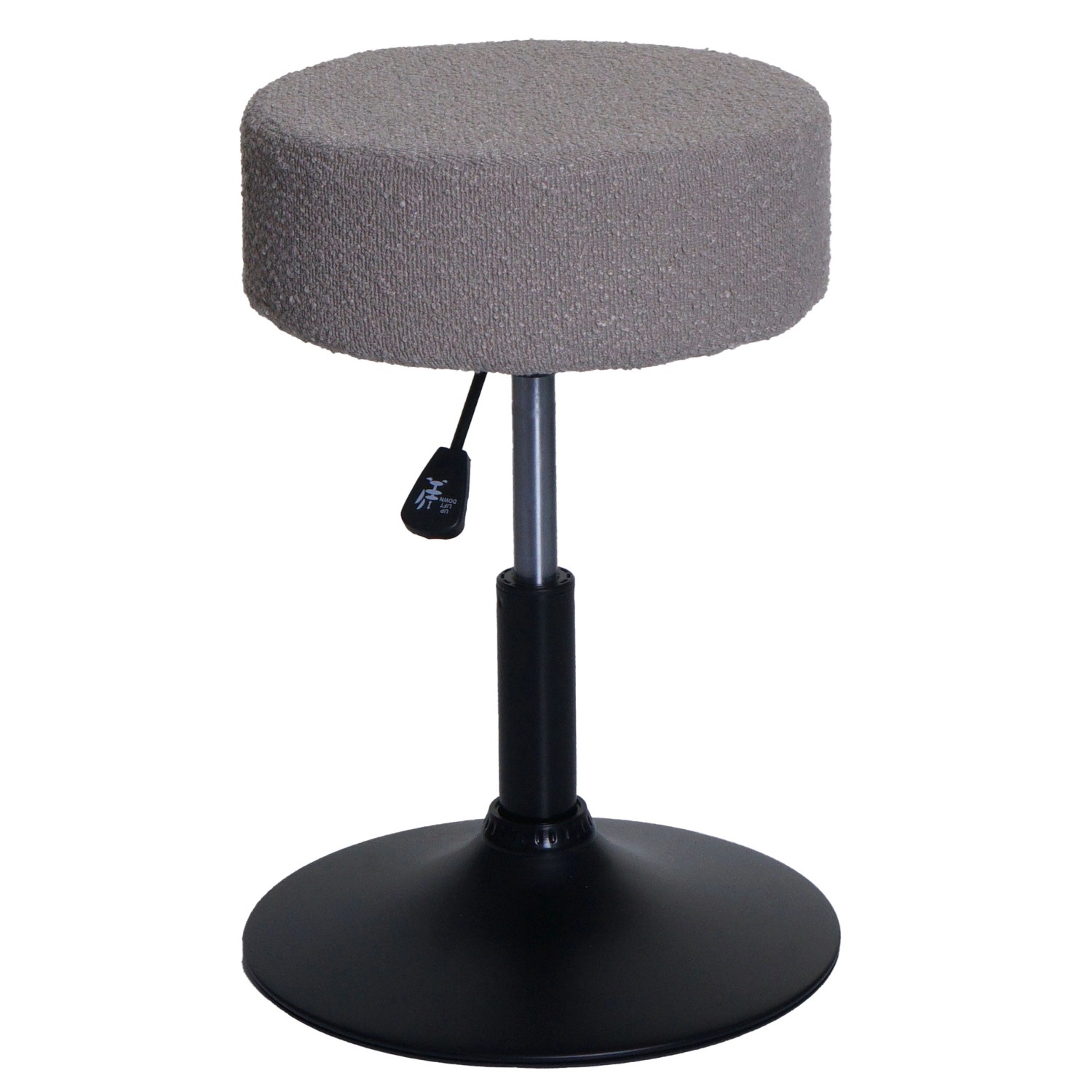 PROREGAL Hocker Höhenverstellbar Und Drehbar Sitzhöhe 45-57cm Durchmesser 3 günstig online kaufen