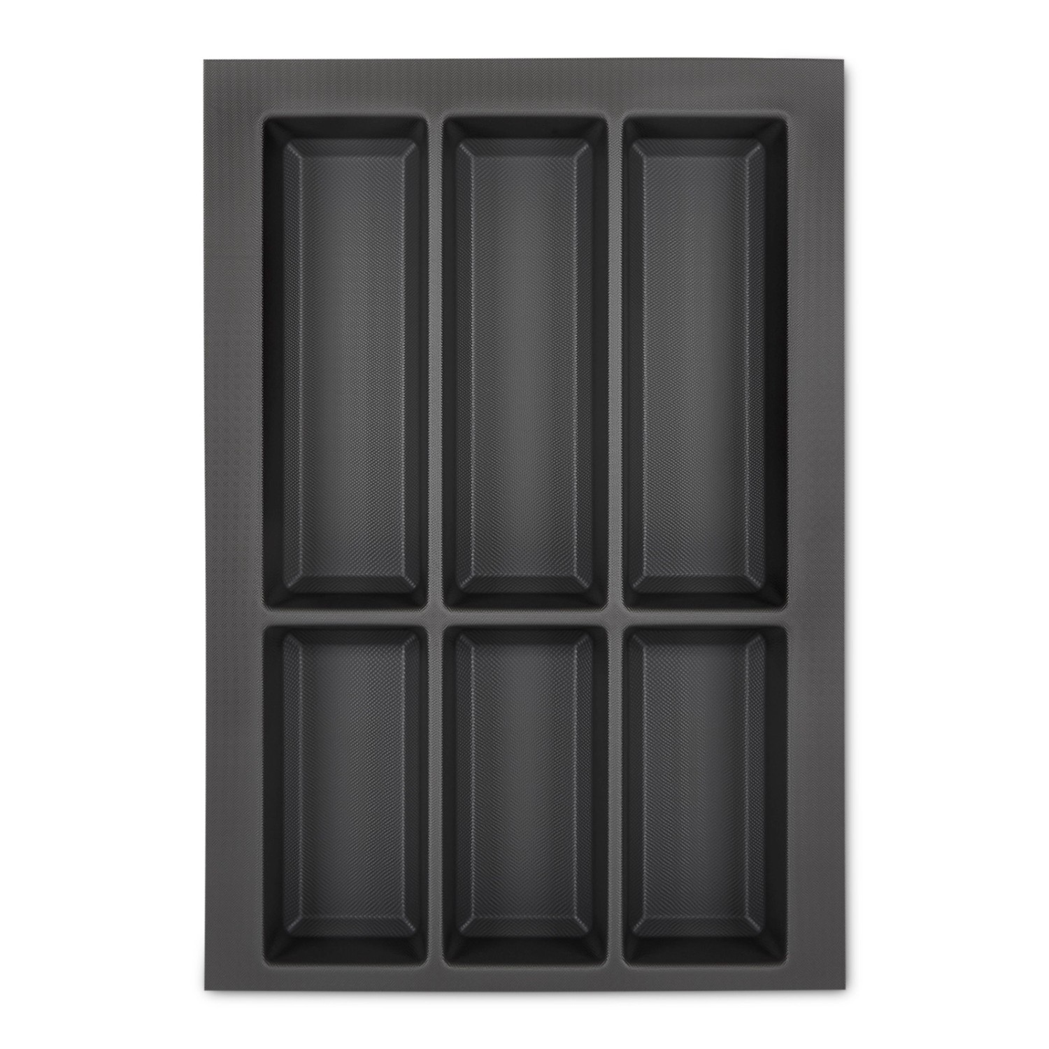 SOTECH Orga-Box VII Besteckeinsatz Basaltgrau 400 mm Höhe 50,5 mm mit Softt günstig online kaufen