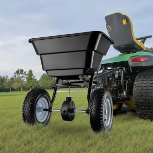 Wiltec Streuwagen Gt1507 29L Samenstreuer Düngerstreuer Salzstreuer Dünger