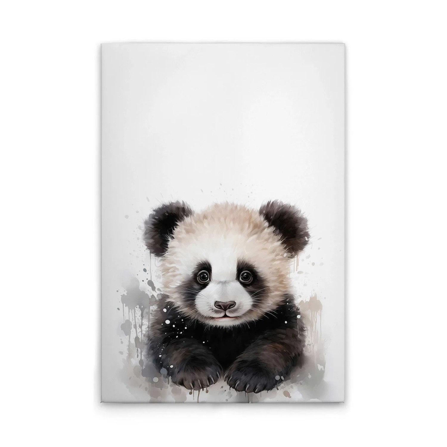 Tadessi Leinwandbild - M1-No.51903 - Baby Panda - 80 x 120 cm - Querformat