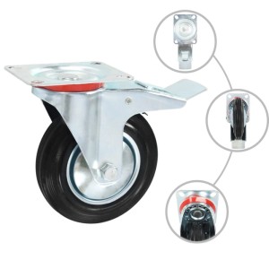 vidaXL 8 Stk Lenkrollen 160 mm 277991