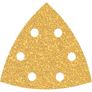 Bosch Expert Schleifblatt C470, K40, 93x93mm, 5er-Pack für Deltaschleifer.