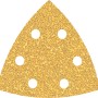 Bosch Expert Schleifblatt C470, K40, 93x93mm, 5er-Pack für Deltaschleifer.