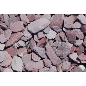 Schieferplättchen Provence, 30-60 mm, Zierkies für Garten und Landschaftsbau.