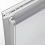 Detailaufnahme: Weißes Gardinia EasyFix Thermo Rollo, 90x210 cm, mit Seitenzug.