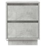 vidaXL Nachttisch mit Betongrau 39 x 34,5 x 50 cm Holzwerkstoff 869616_6