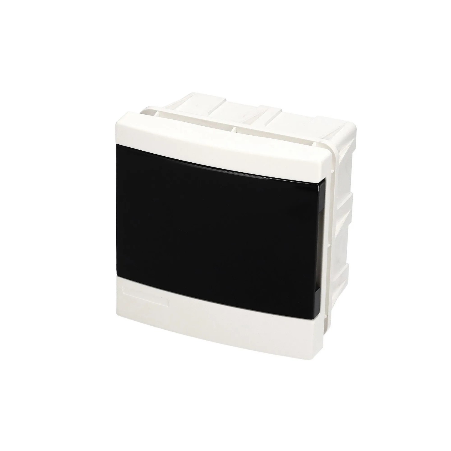 EDO Verteilerkasten Unterputz 1-Reihig Für 4 Module 140 x 140 x 95 mm IP40 Weiß ABS Sicherungskasten Kleinverteiler Für Elektroinstallation