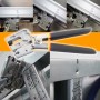 Xpotool Verbundzange verbindet Blechprofile im Trockenbau. Robuste Krimperzange mit ergonomischem Griff.