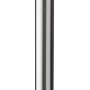 Moderne Edelstahl Wegeleuchte Cossato für den Außenbereich, ca. 100 cm hoch.