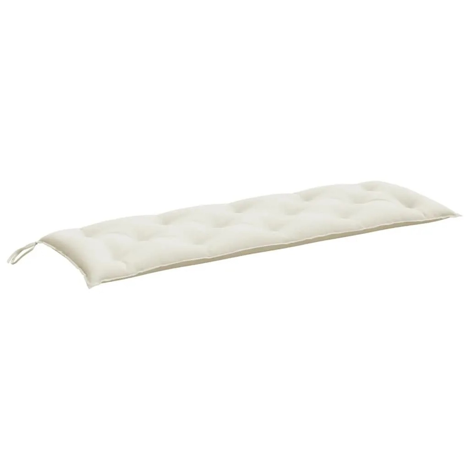 vidaXL Gartenbank-Auflage Melange Creme 150x50x7 cm Stoff 4002555 günstig online kaufen
