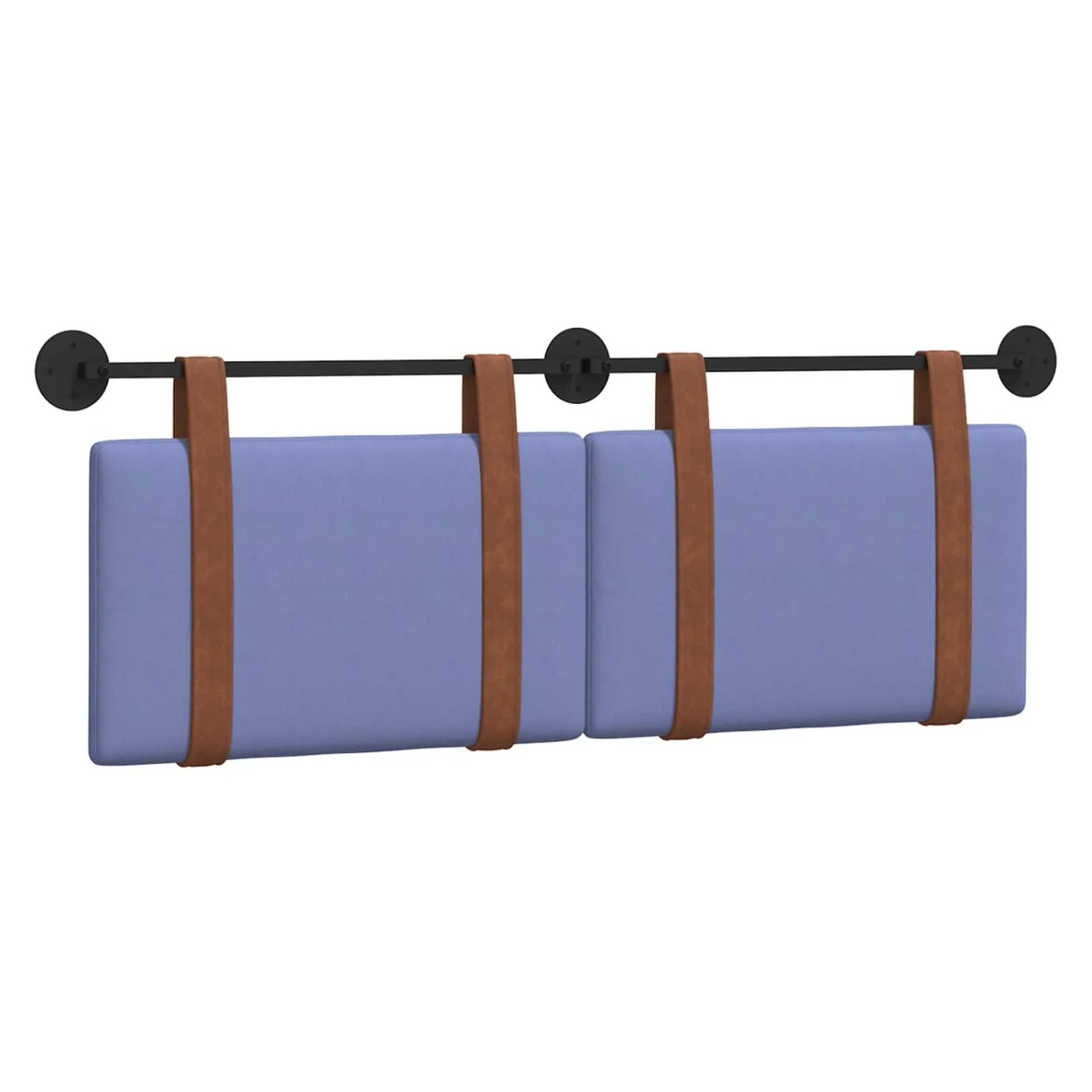 vidaXL Hängevorderseite Uni Jeans Blau 130 x 55 x 5 cm Antikes PU 42031434