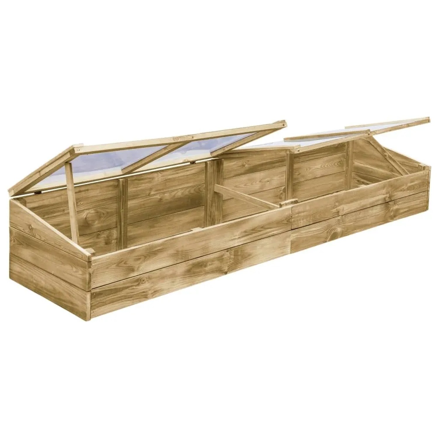 vidaXL Gewächshaus Imprägniertes Kiefernholz 200 x 50 x 35 cm 45303_3