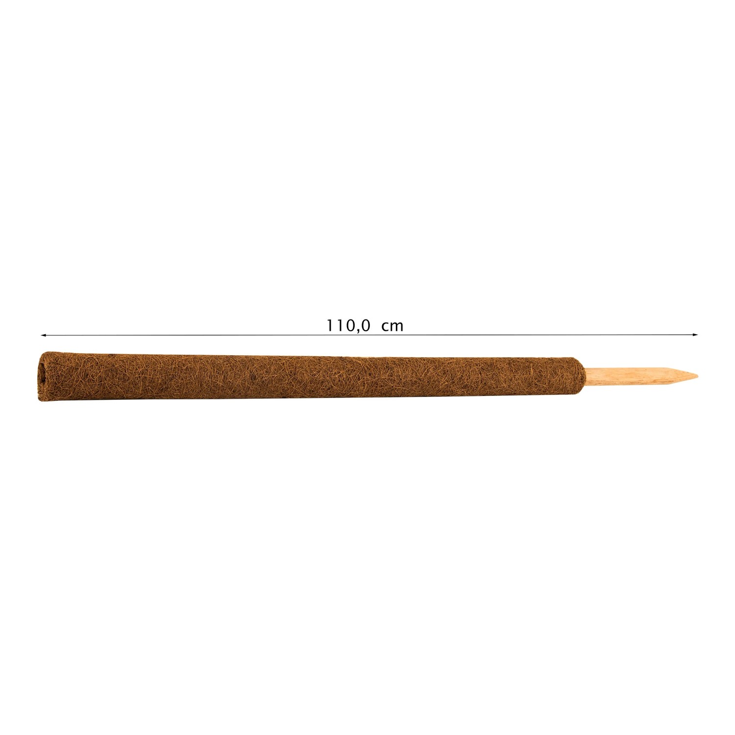 BigDean Pflanzstab Kokos 110 cm Rankstab Rankhilfe Blumenstab Kokosstab_3