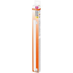 Osram LED-Leuchtstofflampe Stabform, 8,5W, 50cm, Warmweiß in Verpackung.