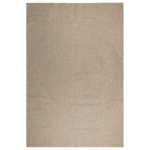 vidaXL Teppich ZIZUR Beige 240x340 cm Jute-Optik Indoor und Outdoor 4010413