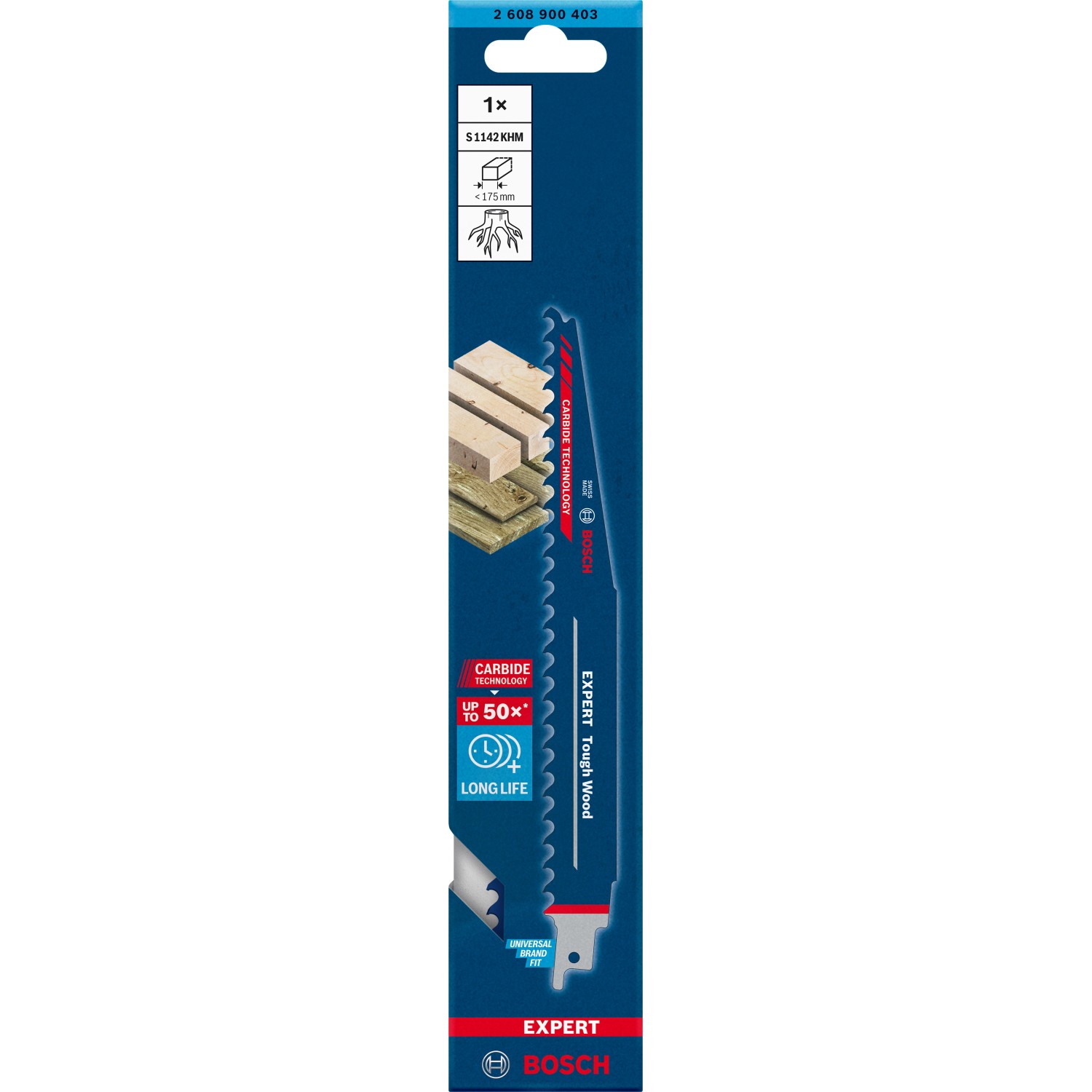 Bosch Säbelsägeblätter Expert S 1142 KHM Tough Wood