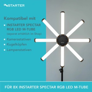 Instarter Multi Led M-Tube Holder Studiolicht Halterung Röhrenhalter