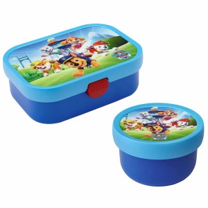 Mepal Campus Bentobox und Obstbox Paw Patrol Design, blau, für Kinder.