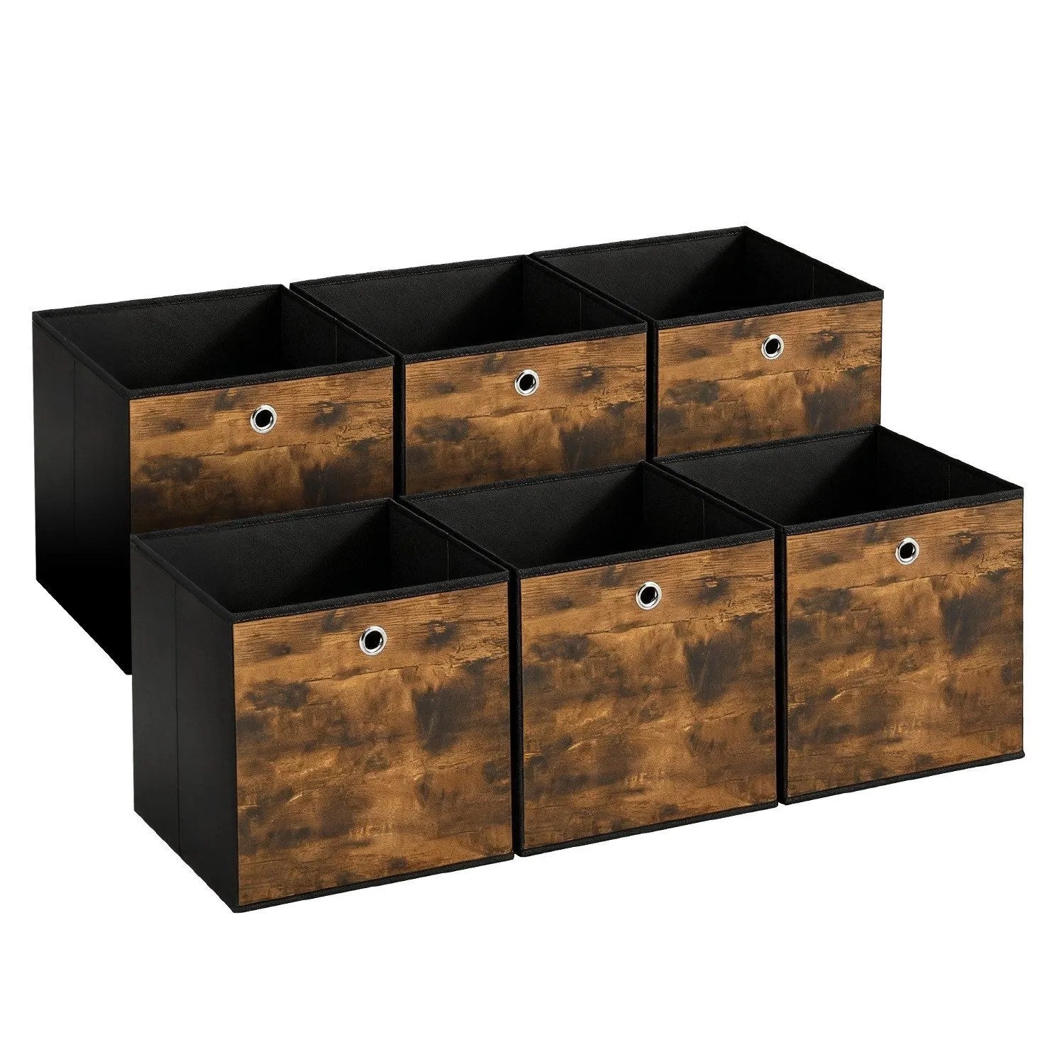 Sekey Aufbewahrungsbox Kinderzimmerregal aus Vliesstoff mit Griff Faltbare Stoffboxen Faltbox Organizer für Kleidung Aufbewahrungsboxen für Schrank