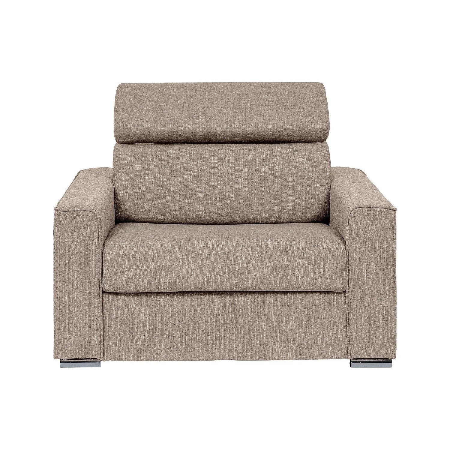 Vente-unique Schlafsessel Vizir Beige 127 cm