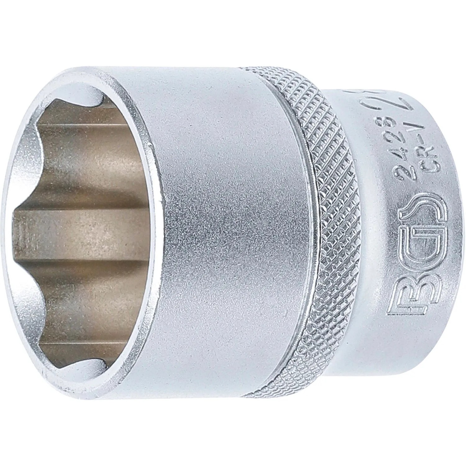 BGS Steckschlüssel Einsatz Super Lock Antrieb Innenvierkant 12 5 Mm  1 2 Zoll  SW 28 Mm 2428