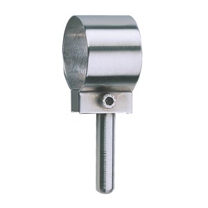 Handlaufschelle aus V2A Edelstahl für Rundstabkonsole, Befestigung für Handläufe.