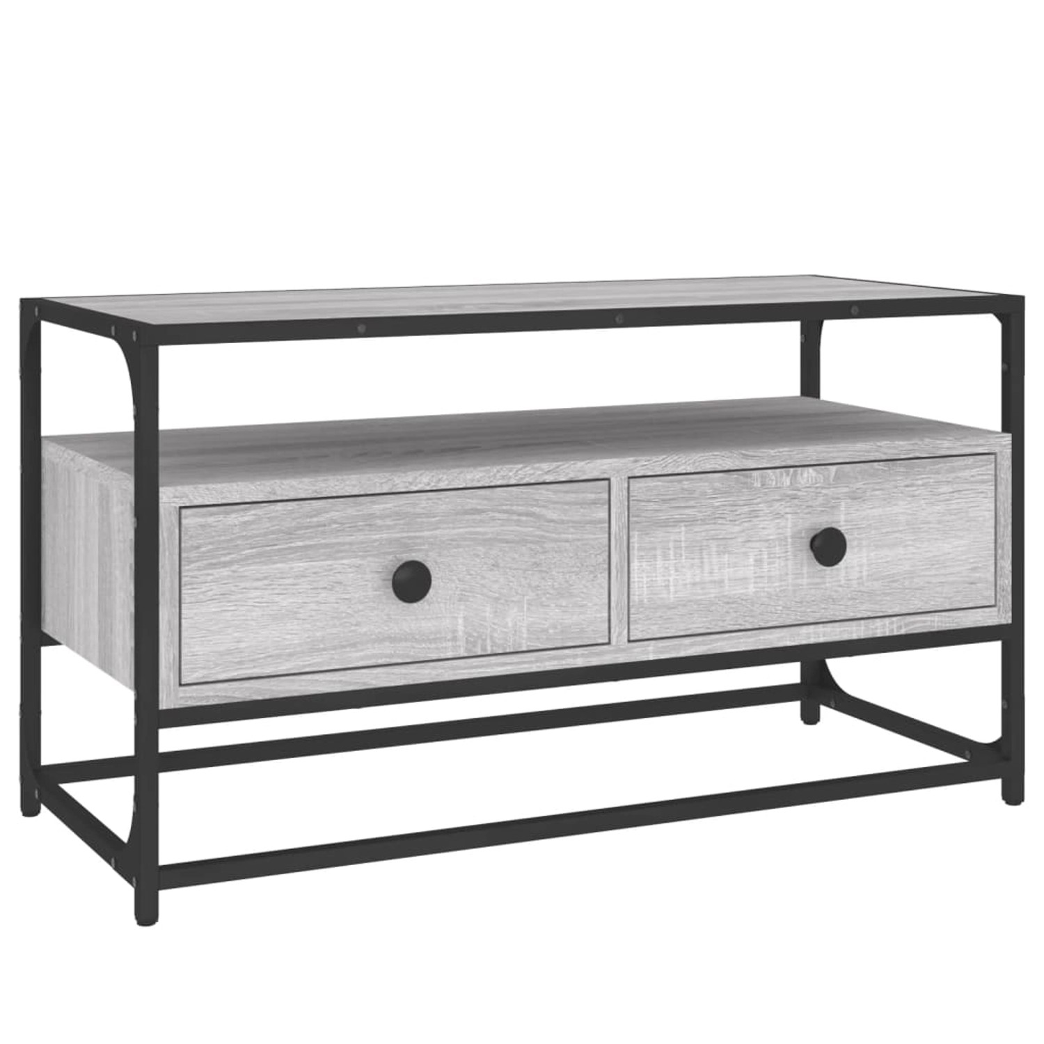 Thumbnail - VidaXL TV-Schrank Grau Sonoma 80x35x45 cm Holzwerkstoff