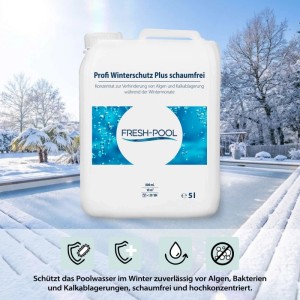 Fresh-Pool Fresh-Pool Profi Winterschutz Plus 5 Liter Wintermittel Schaumfrei für Pool Überwinterung