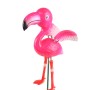 Pinker Deko-Gartenstecker Flamingo, 49 cm hoch, aus Kunststoff für den Außenbereich.