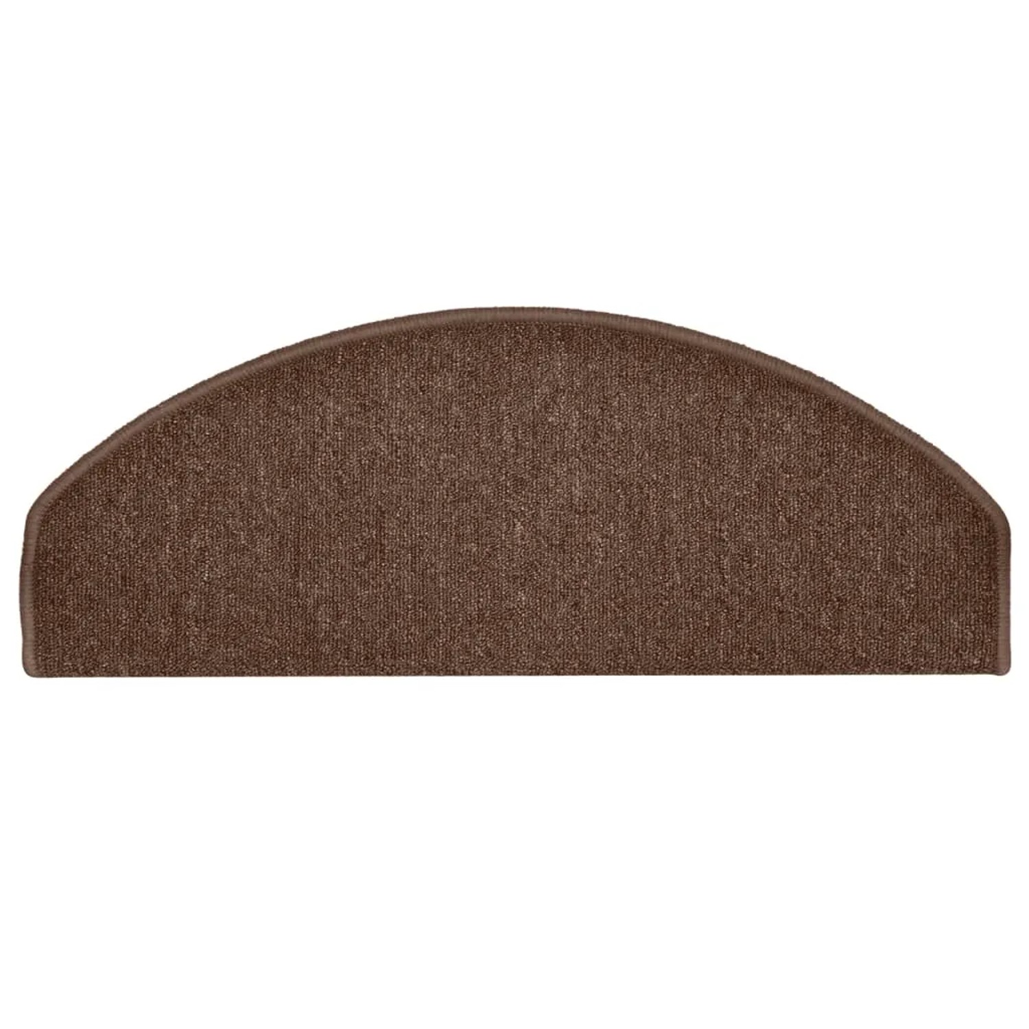 Braune VidaXL Treppenmatte, 65x24 cm, aus PP-Tufting. Stufenmatte für mehr Sicherheit und Komfort.