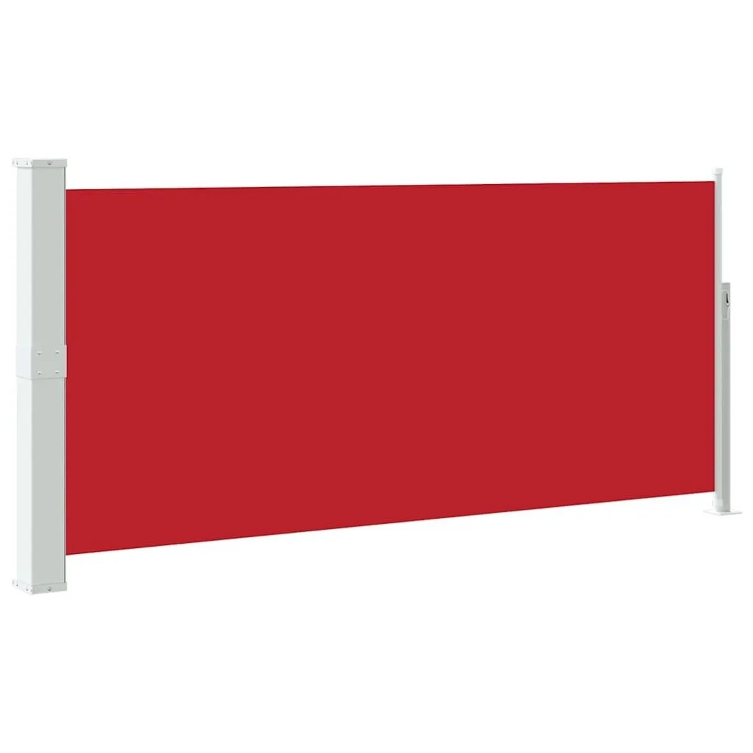 vidaXL Ausziehbare Seitenmarkise 140x300 cm Rot 45356