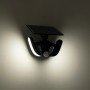 LED-Solar-Außenleuchte Botshabelo mit Sensor, Solar-Wandleuchte für den Außenbereich.