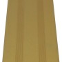 Selbstklebendes Übergangsprofil aus Messing, 38 mm breit und 1000 mm lang, für Laminat und Parkett.