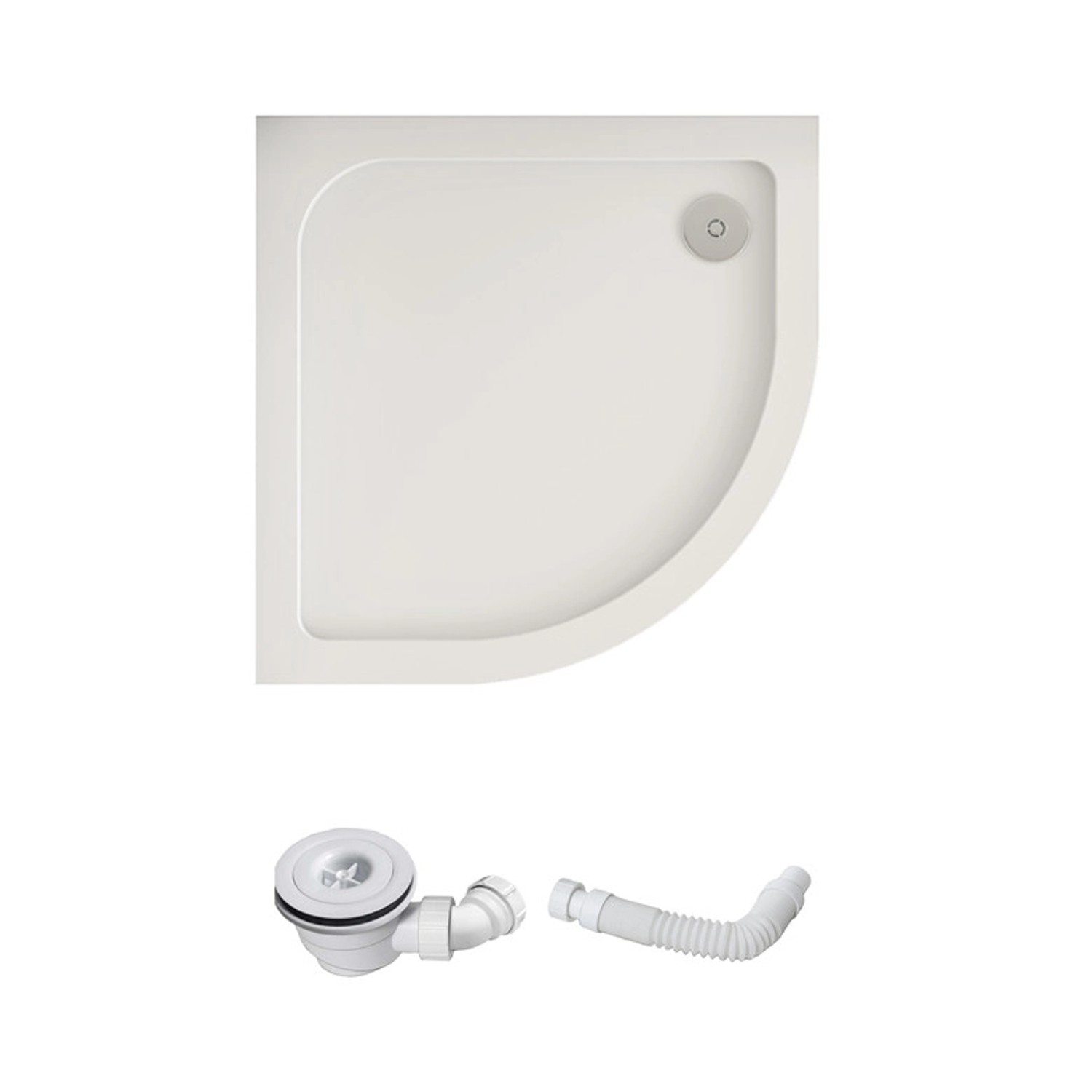 Duschparadies Duschwanne Duschtasse 80x80x3cm für Duschkabine Dusche Kunsts günstig online kaufen