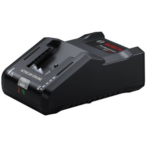 Bosch Professional GAL 18V-160 Ladegerät für Elektrowerkzeuge, ultraschnell und mit aktiver Kühlung.