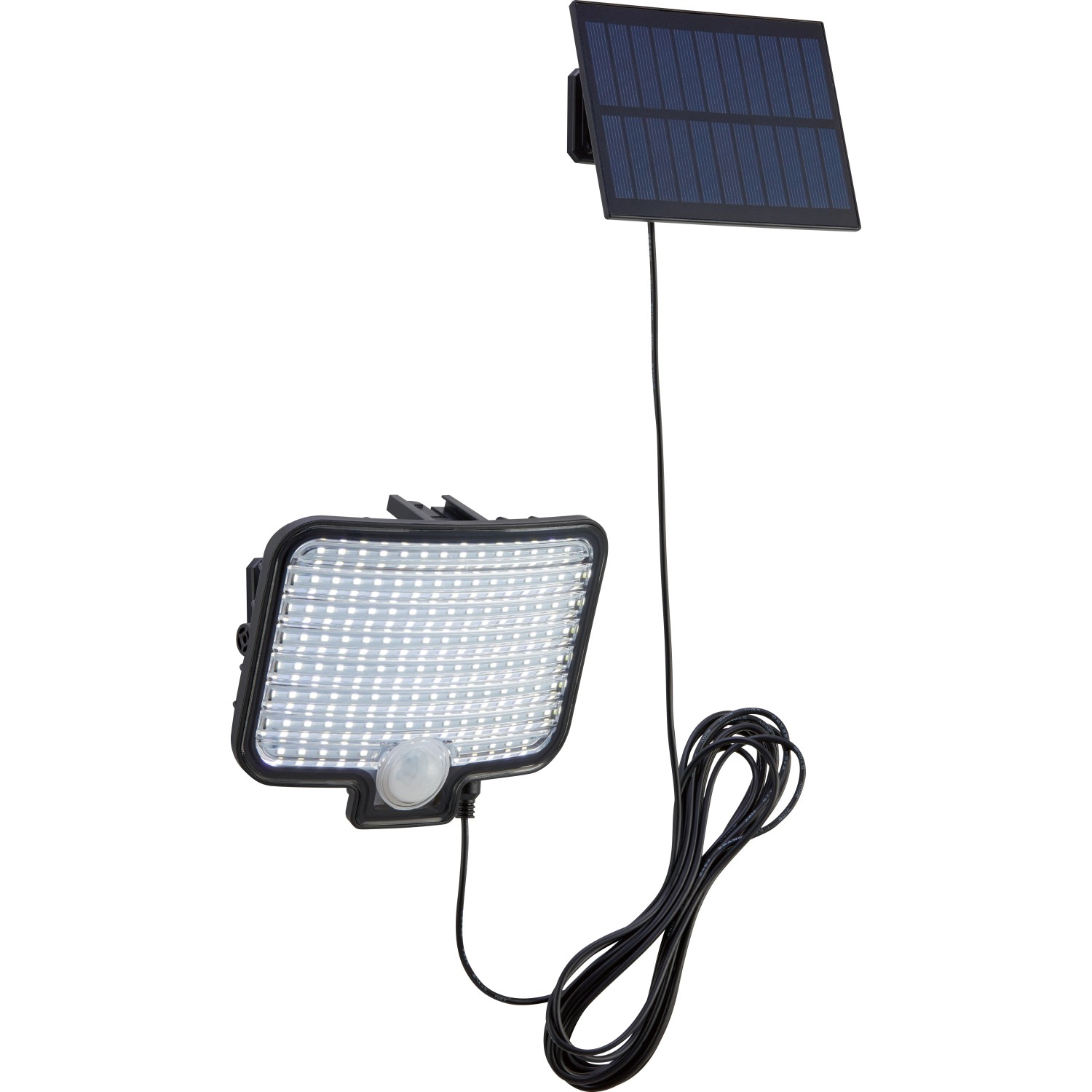 Solar-LED-Außenstrahler mit Bewegungssensor 5 W 550 lm