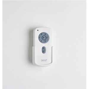 Fernbedienung für Lucci Air Deckenventilator Fraser, weiße Steuerung für 6 Geschwindigkeiten.