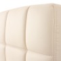 Detailansicht der Rückenlehne des cremefarbenen MCW Esszimmerstuhls Cadiz (6er-Set).