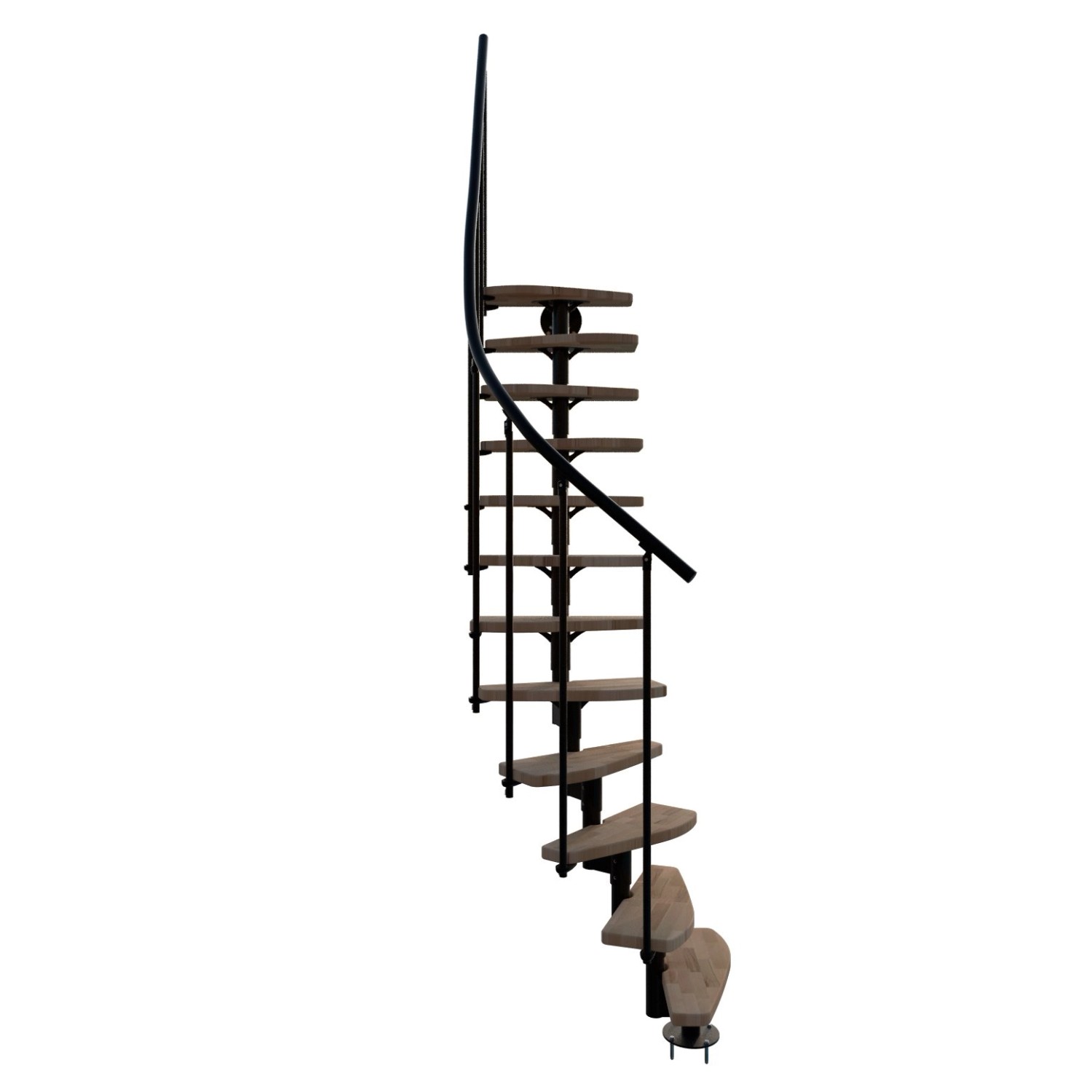 Minka Raumspartreppe Monte Carlo Buche-Schwarz FSC® günstig online kaufen