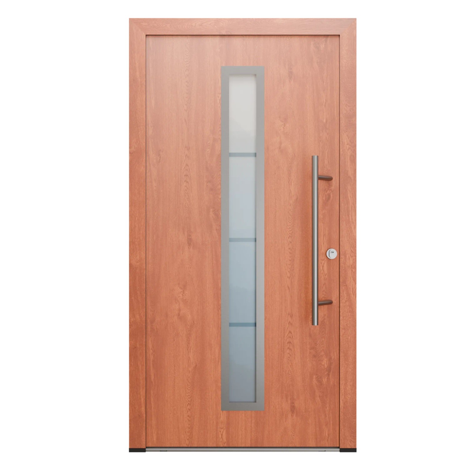 FM Türen AS68 Modell 01 1000 x 2000 Goldene Eiche Rechts Innen Beschläge Set 13 Glas 20