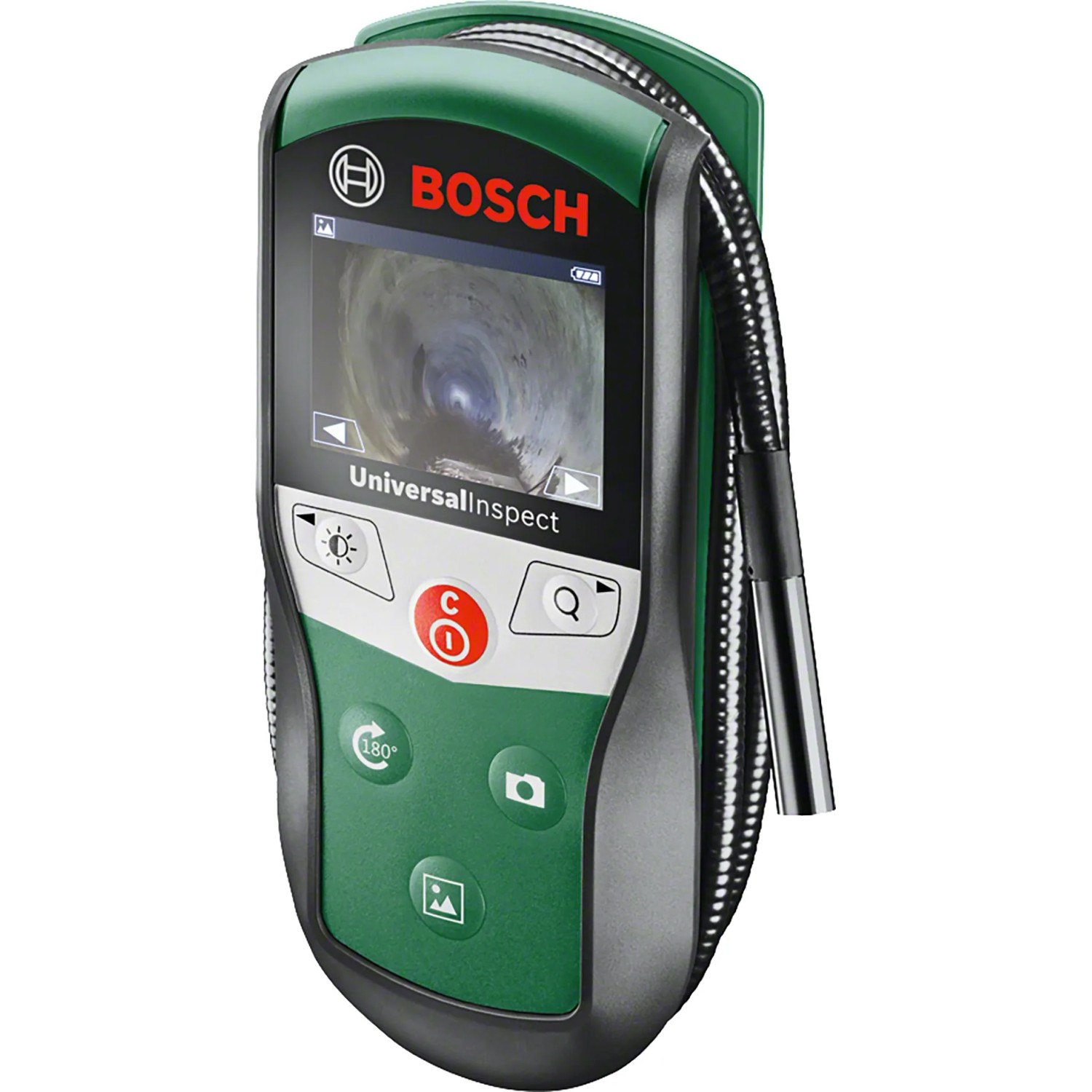 Bosch UniversalInspect Inspektionskamera mit 95 cm Kabel für schwer zugängliche Stellen.
