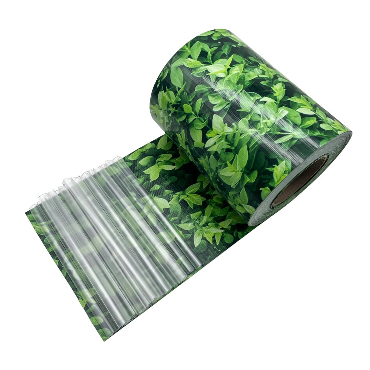 KARAT PVC Sichtschutzstreifen 19 cm x 35 m für Gartenzäune Blickdicht Buchs günstig online kaufen