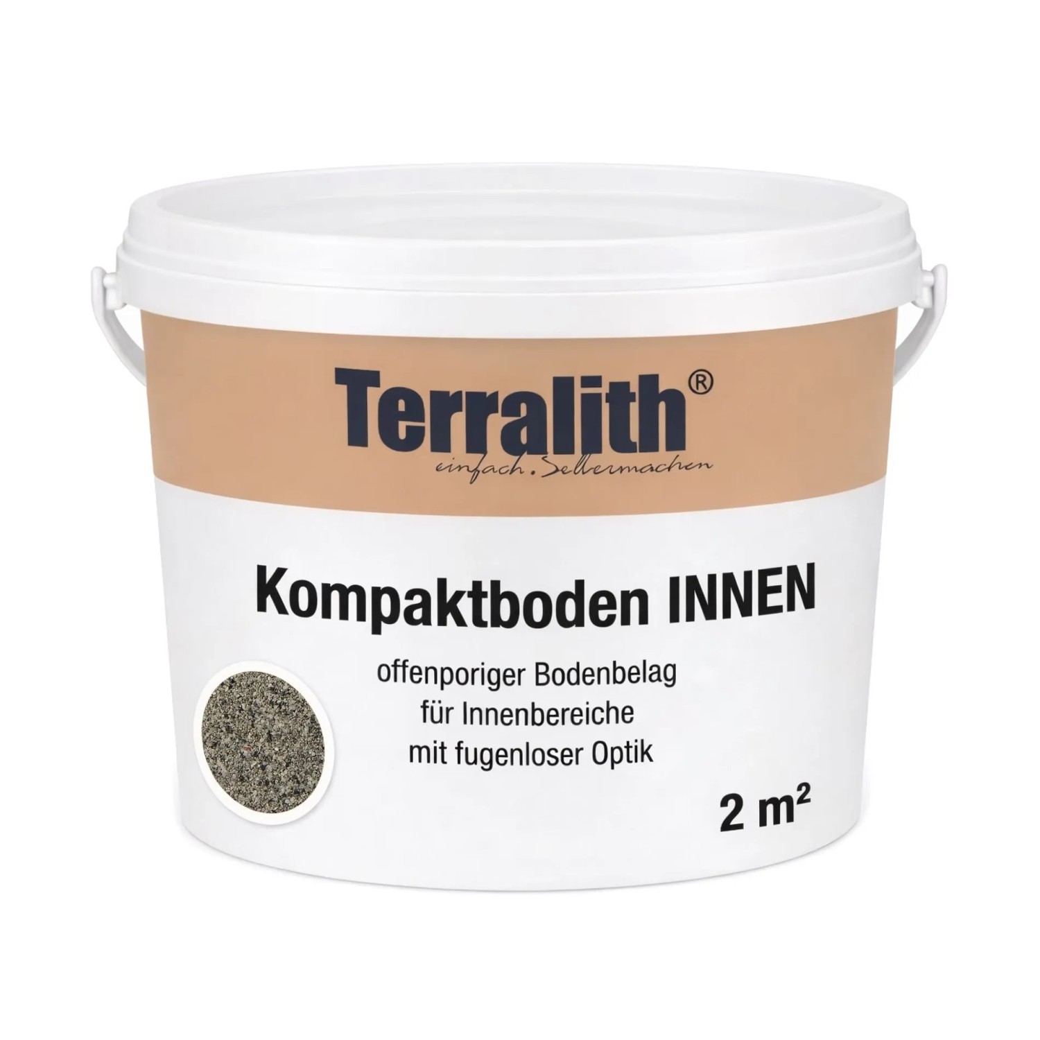 Terralith Kompaktboden Mix Contrasto Uno für 2 m²