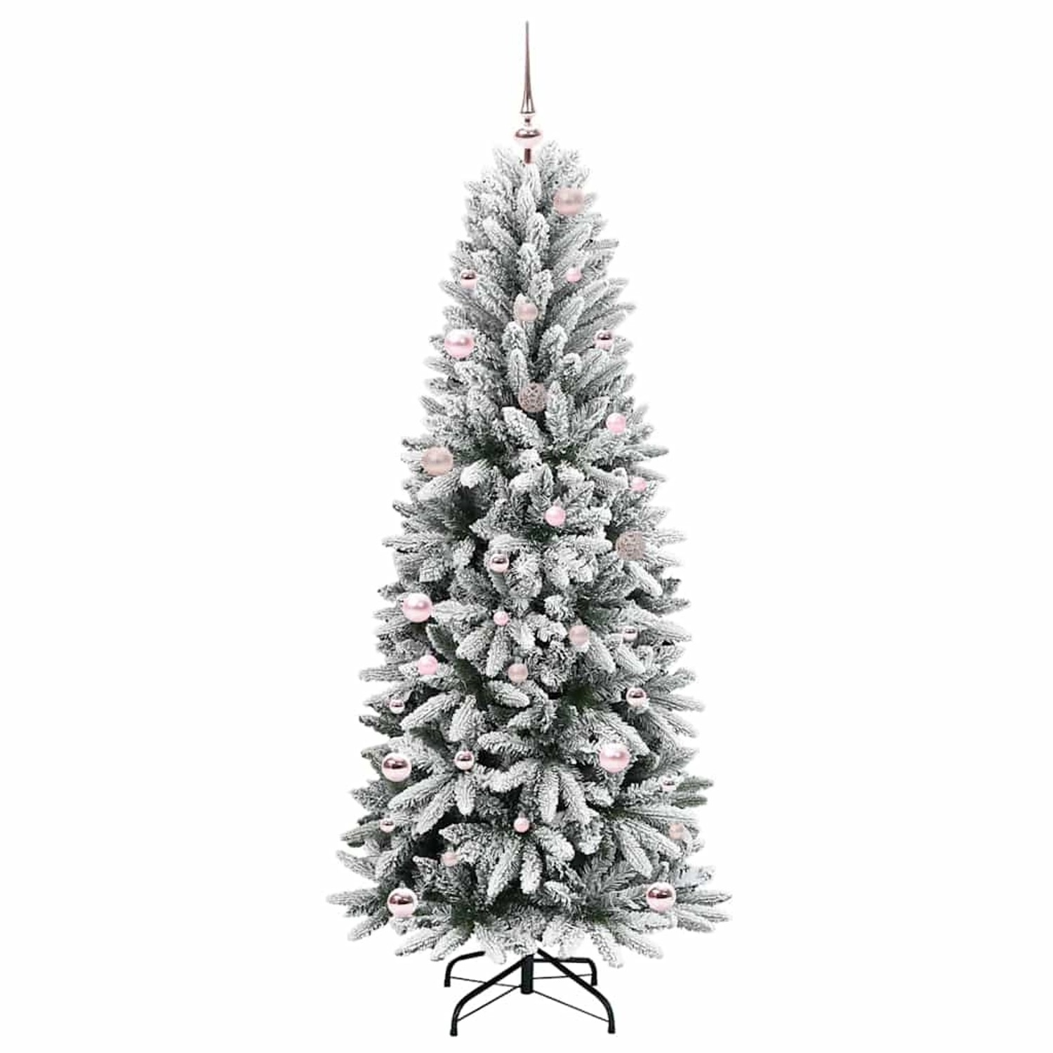vidaXL Künstlicher Weihnachtsbaum mit 150 LEDs Weiß 63 x 63 x 150 cm 3396035